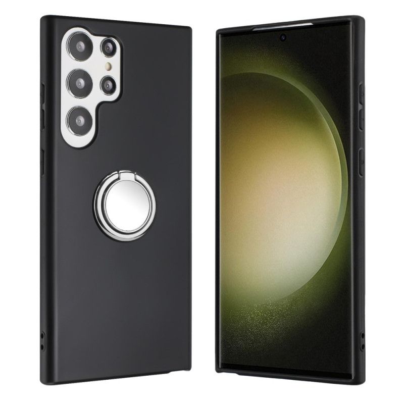 Deksel Samsung Galaxy S25 Ultra 5g Ringholder Og Stativ Beskyttelse Deksel