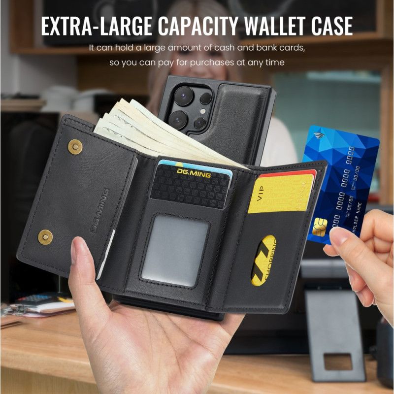 Deksel Til Samsung Galaxy S25 Ultra 5g Avtakbar Magnetisk Lommebok