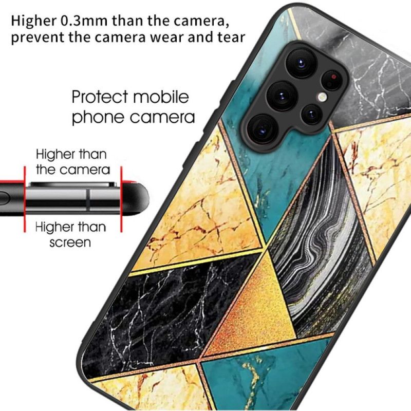 Deksel Til Samsung Galaxy S25 Ultra 5g Fargerik Marmor