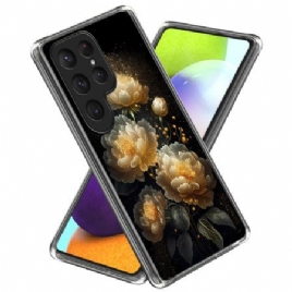 Deksel Til Samsung Galaxy S25 Ultra 5g Gyllen Peon