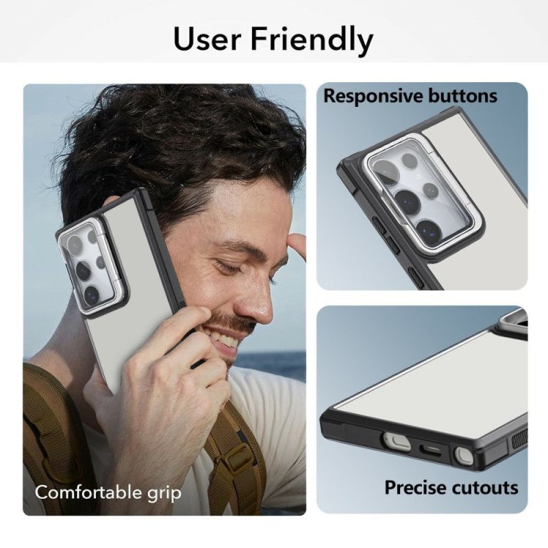 Deksel Til Samsung Galaxy S25 Ultra 5g Linsebeskytter Og Stativ