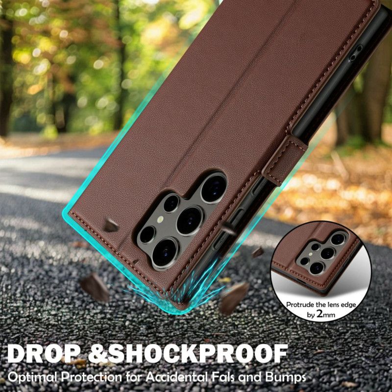 Folio Deksel Samsung Galaxy S25 Ultra 5g Klassisk Lc.imeeke