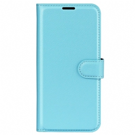 Folio Deksel Samsung Galaxy S25 Ultra 5g Klassisk Litchi-imitasjonsskinn