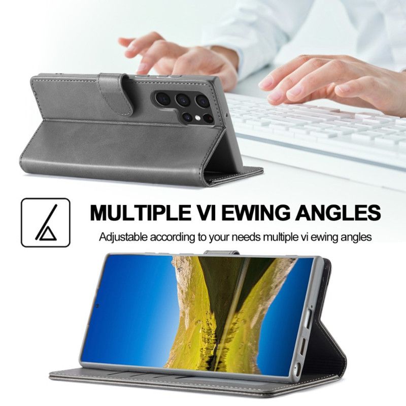 Folio Deksel Samsung Galaxy S25 Ultra 5g Lc.imeeke Beskyttelse Deksel