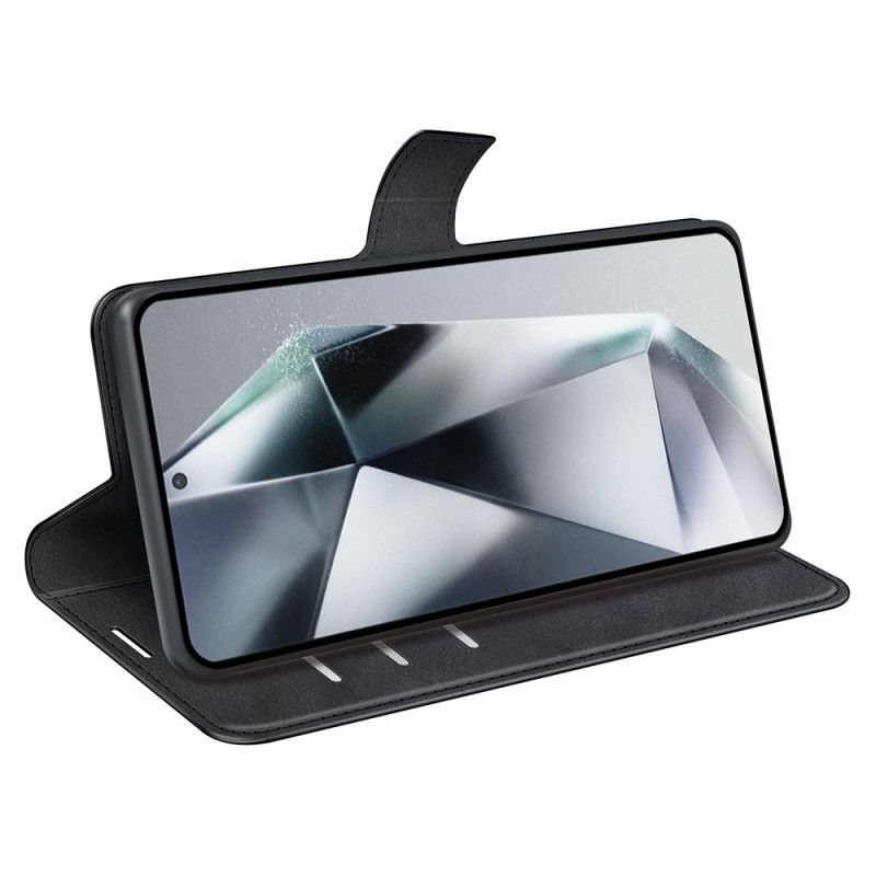 Folio Deksel Til Samsung Galaxy S25 Ultra 5g Lærstil