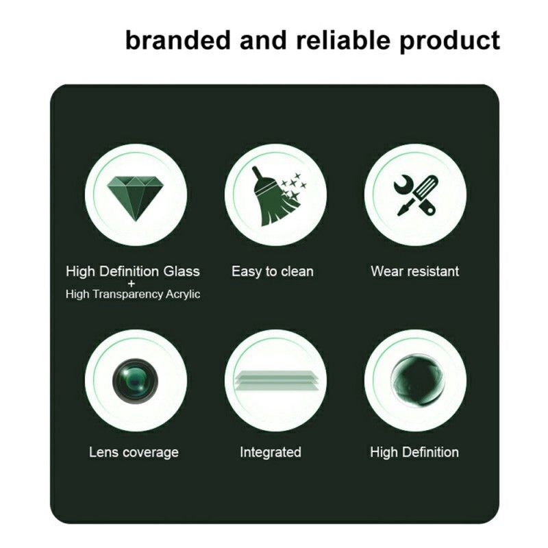 Herdet Glasslinsebeskytter For Samsung Galaxy S25 Ultra