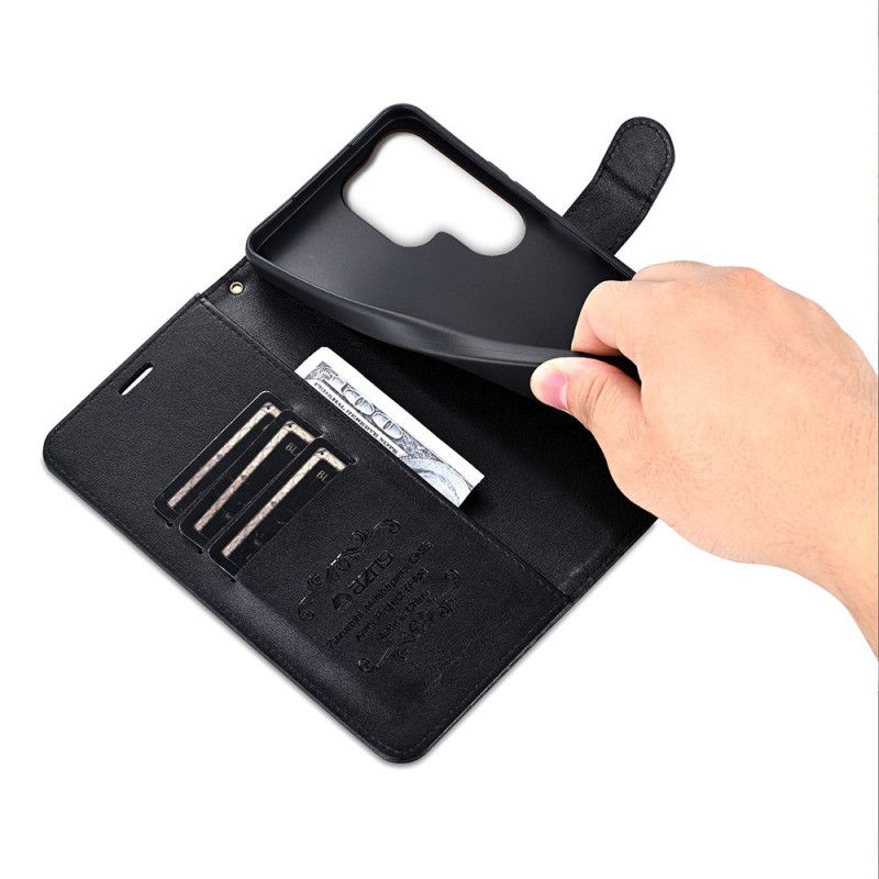 Lærdeksel Folio Deksel Samsung Galaxy S25 Ultra 5g Azns