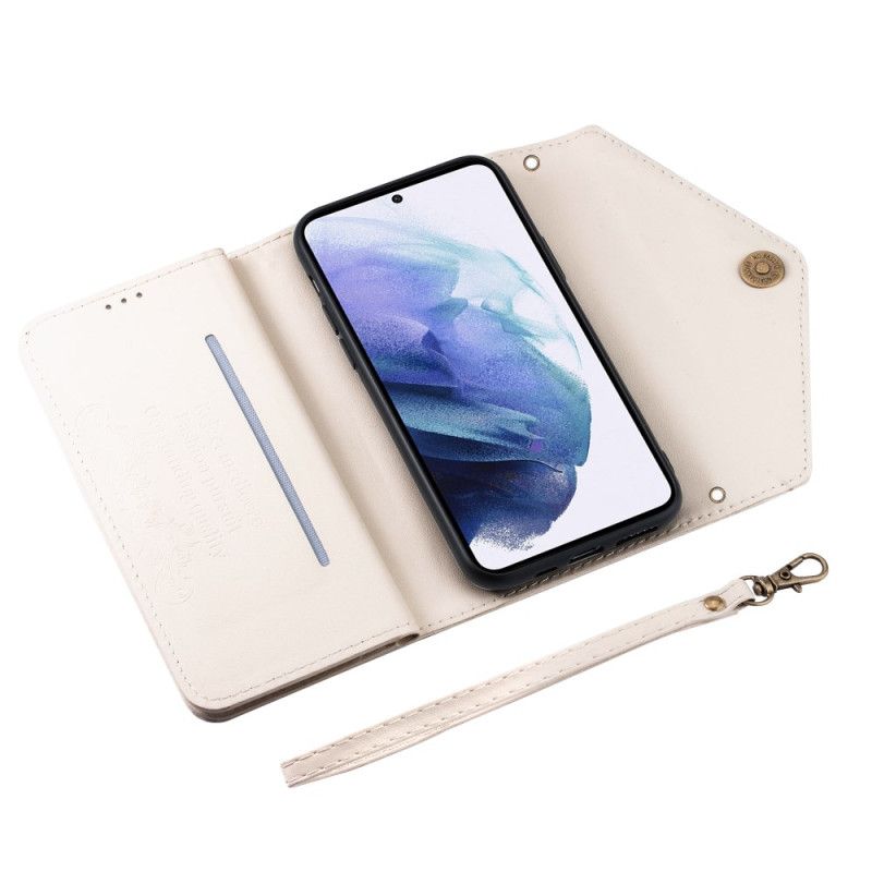 Lærdeksel Folio Deksel Samsung Galaxy S25 Ultra 5g Multifunksjonell