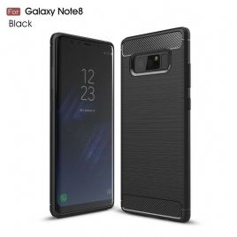 Deksel Til Samsung Galaxy Note 8 Børstet Karbonfiber