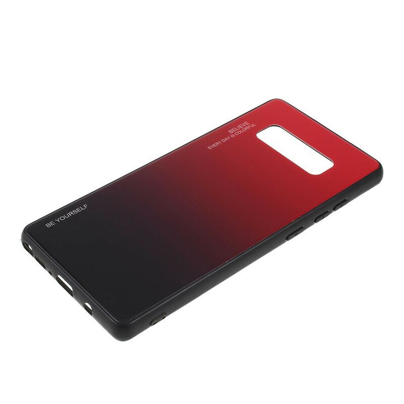 Deksel Til Samsung Galaxy Note 8 Vær Deg Selv Herdet Glass