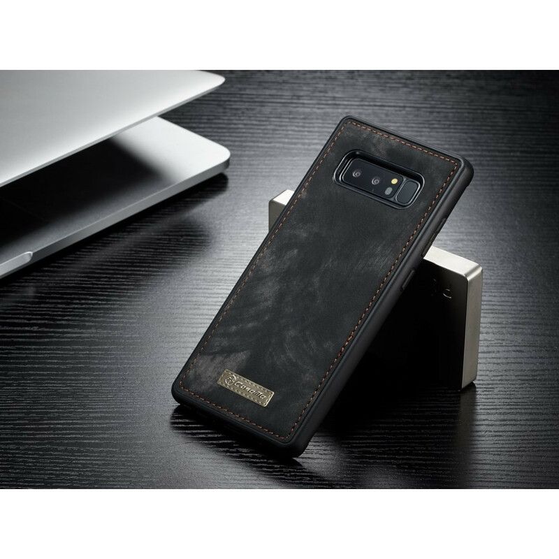 Folio Deksel Til Samsung Galaxy Note 8 Caseme Vintage Skinn