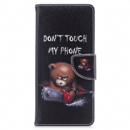 Folio Deksel Til Samsung Galaxy Note 8 Farlig Bjørn
