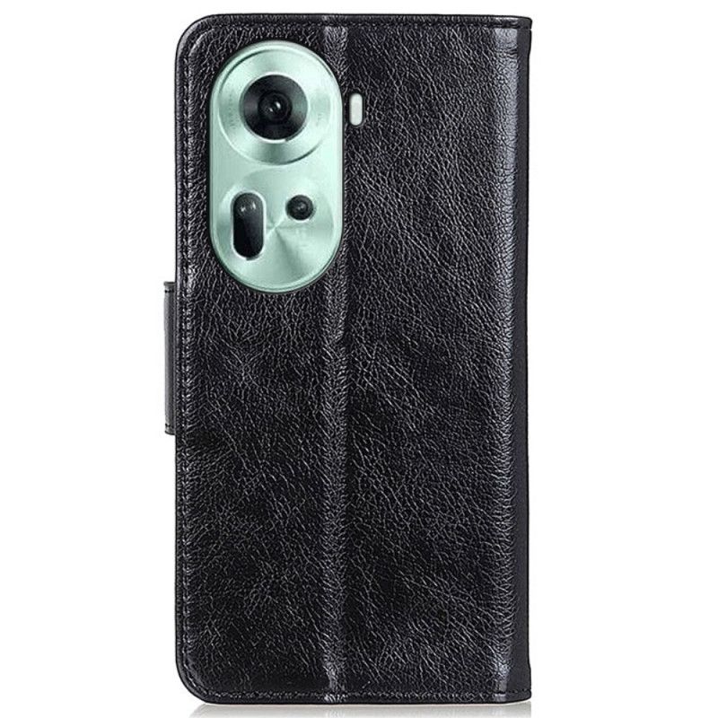 Folio Deksel Oppo Reno 11 5g Nappa Tekstur
