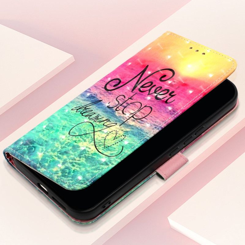 Folio Deksel Oppo Reno 11 5g Slutt Aldri Å Drømme