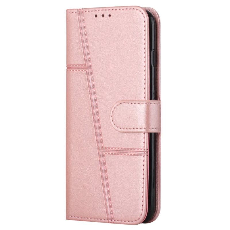 Lærdeksel Folio Deksel Oppo Reno 11 5g Linjer