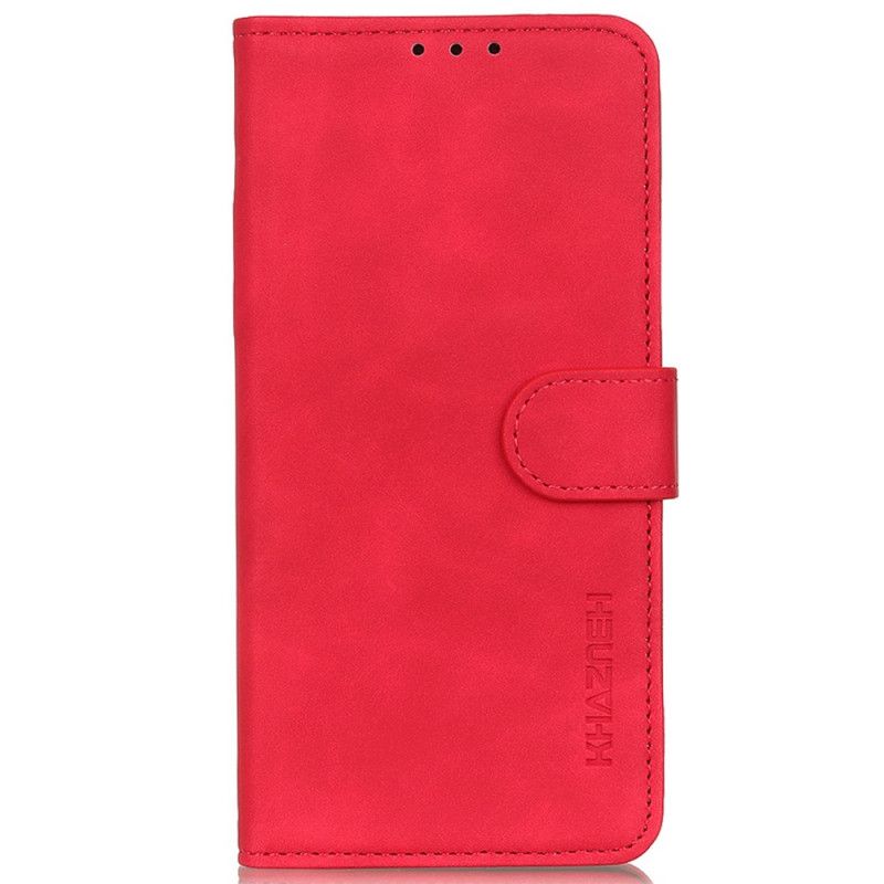 Folio Deksel Til Moto G200 5G Vintage Skinneffekt Khazneh