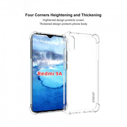 Deksel Til Xiaomi Redmi 9A Kombo Og Herdet Glassskjerm Enkay