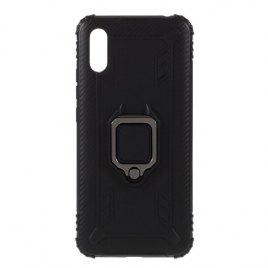 Deksel Til Xiaomi Redmi 9A Ringstil Karbonfiber