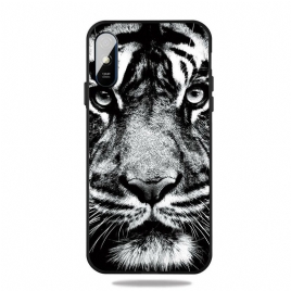 Deksel Til Xiaomi Redmi 9A Svart Og Hvit Tiger