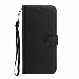Folio Deksel Til Xiaomi Redmi 9A Solid Color Series