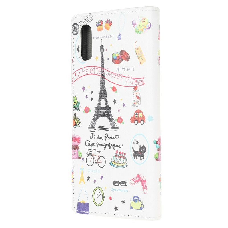 Lærdeksel Til Xiaomi Redmi 9A Jeg Elsker Paris