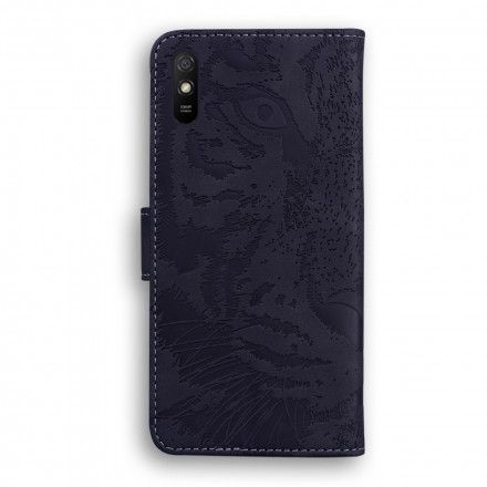 Lærdeksel Til Xiaomi Redmi 9A Tigeransiktstrykk