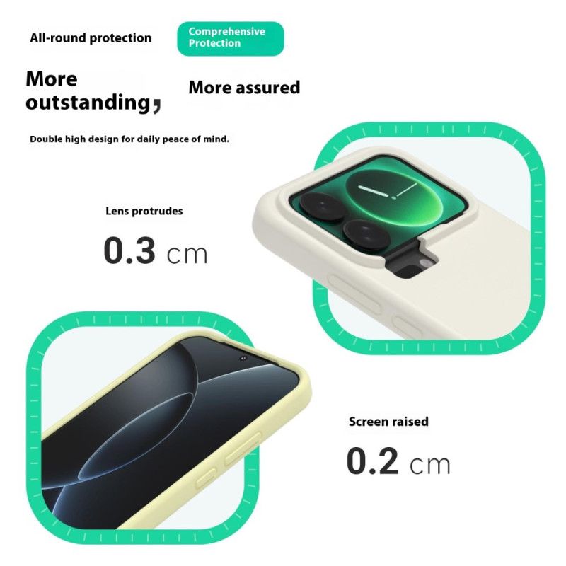 Deksel Til Xiaomi 17 Pro Flytende Silikon