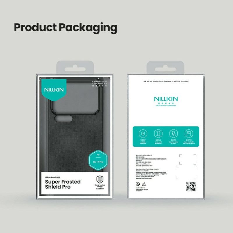 Deksel Til Xiaomi 17 Pro Frosted Shield Pro Nillkin