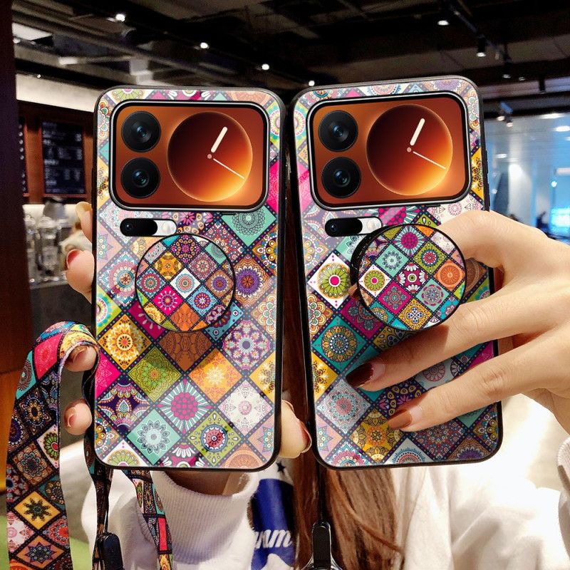 Deksel Til Xiaomi 17 Pro Stativ Og Snor I Herdet Glass