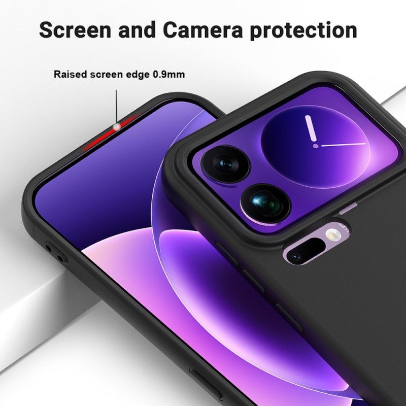 Deksel Xiaomi 17 Pro Flytende Silikon Med Snor