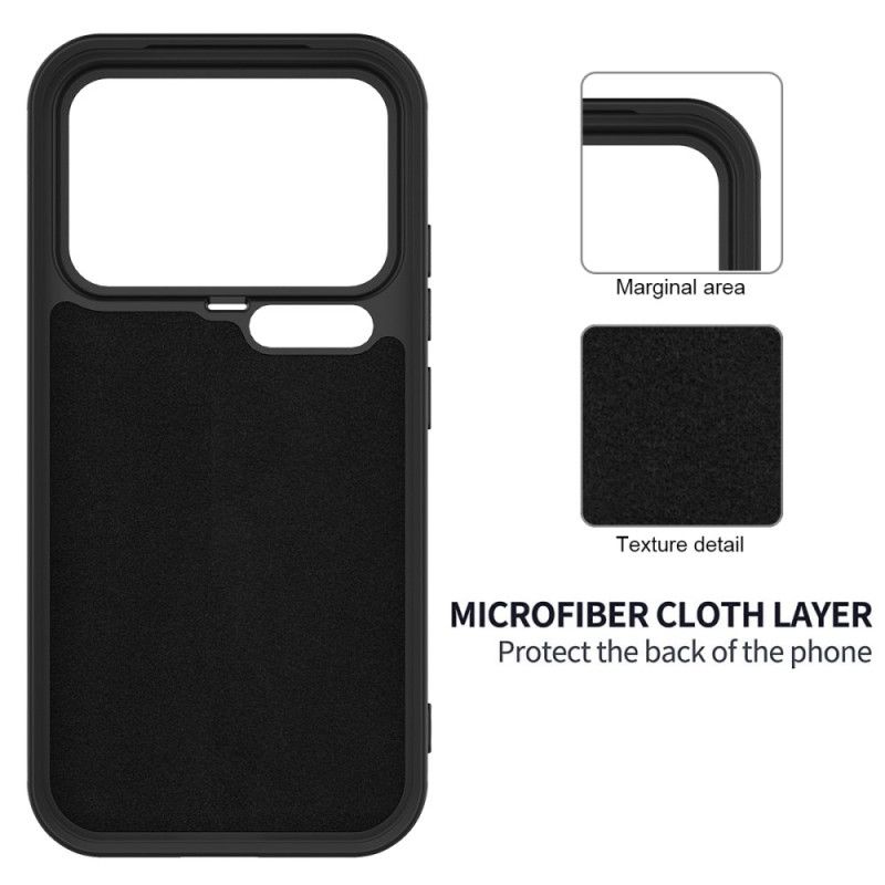 Deksel Xiaomi 17 Pro Flytende Silikon Med Snor