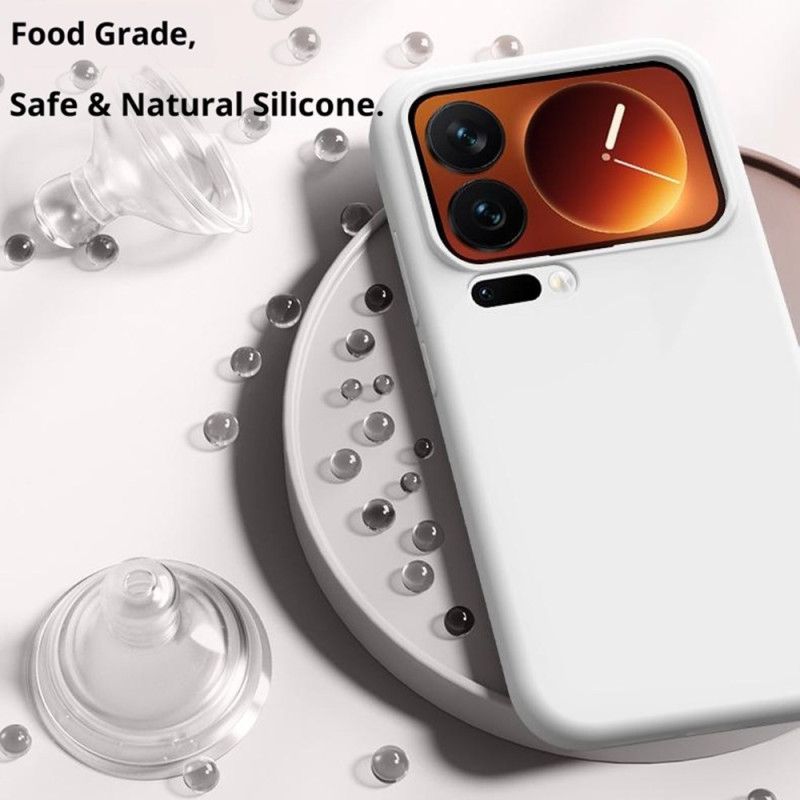 Deksel Xiaomi 17 Pro Flytende Silikon Og Forsterket Beskyttelse Beskyttelse Deksel