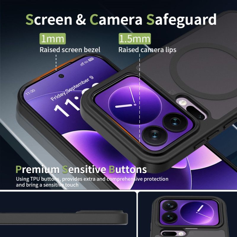 Deksel Xiaomi 17 Pro Frostet Magnetisk