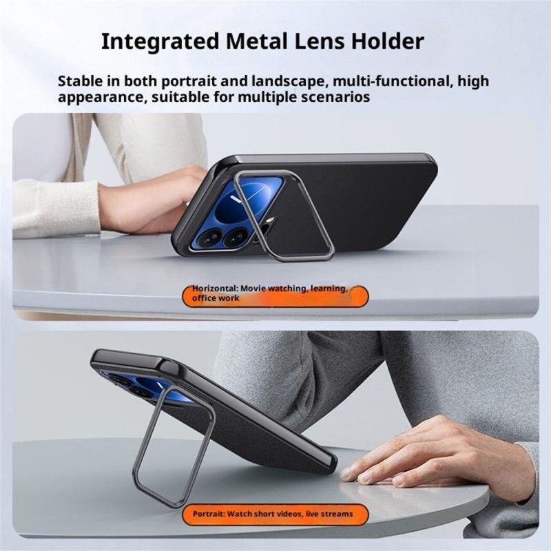 Deksel Xiaomi 17 Pro Integrert Stativ Og Metallramme Beskyttelse Deksel