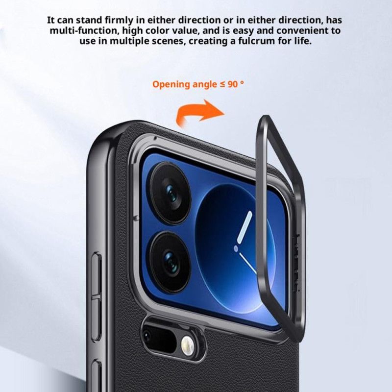 Deksel Xiaomi 17 Pro Integrert Stativ Og Metallramme Beskyttelse Deksel