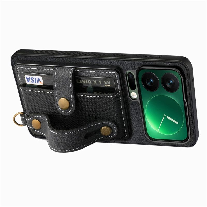 Deksel Xiaomi 17 Pro Kortholder Og Stativ Støtte