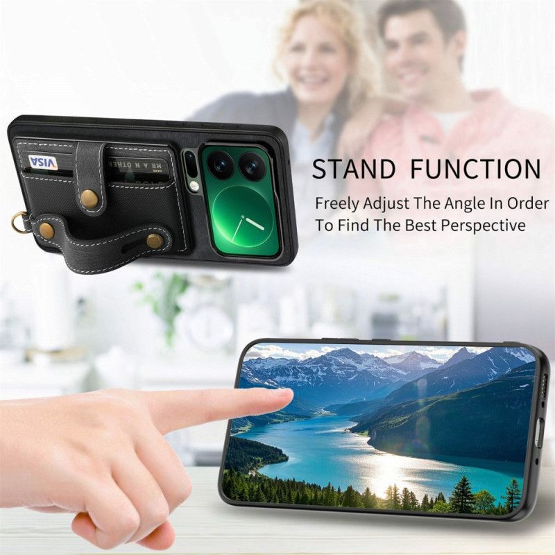 Deksel Xiaomi 17 Pro Kortholder Og Stativ Støtte