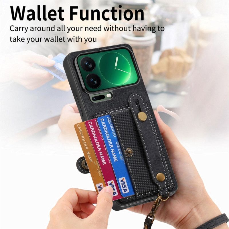 Deksel Xiaomi 17 Pro Kortspor Og Stropp