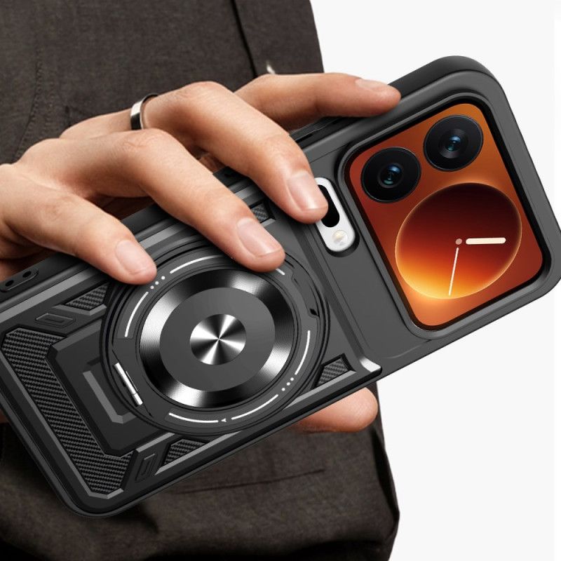 Deksel Xiaomi 17 Pro Magnetisk Lukking Med Roterende Støtte