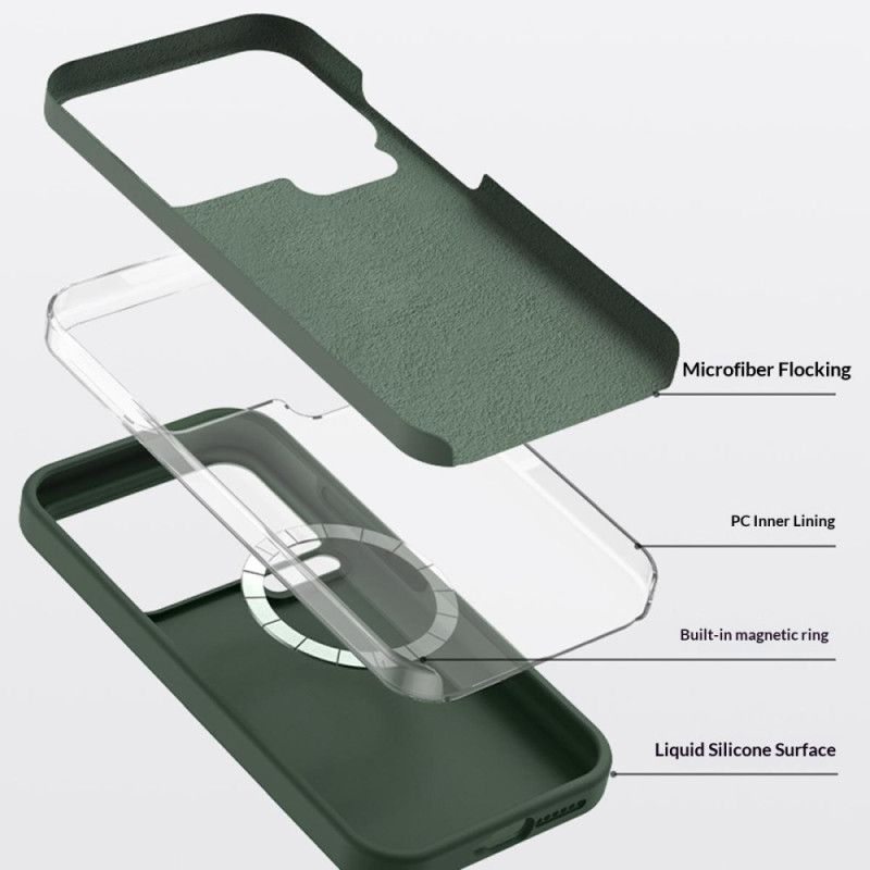 Deksel Xiaomi 17 Pro Mobildeksel Magnetisk Flytende Silikon