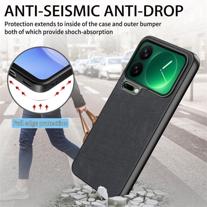 Deksel Xiaomi 17 Pro Mobildeksel Semsket Skinneffekt