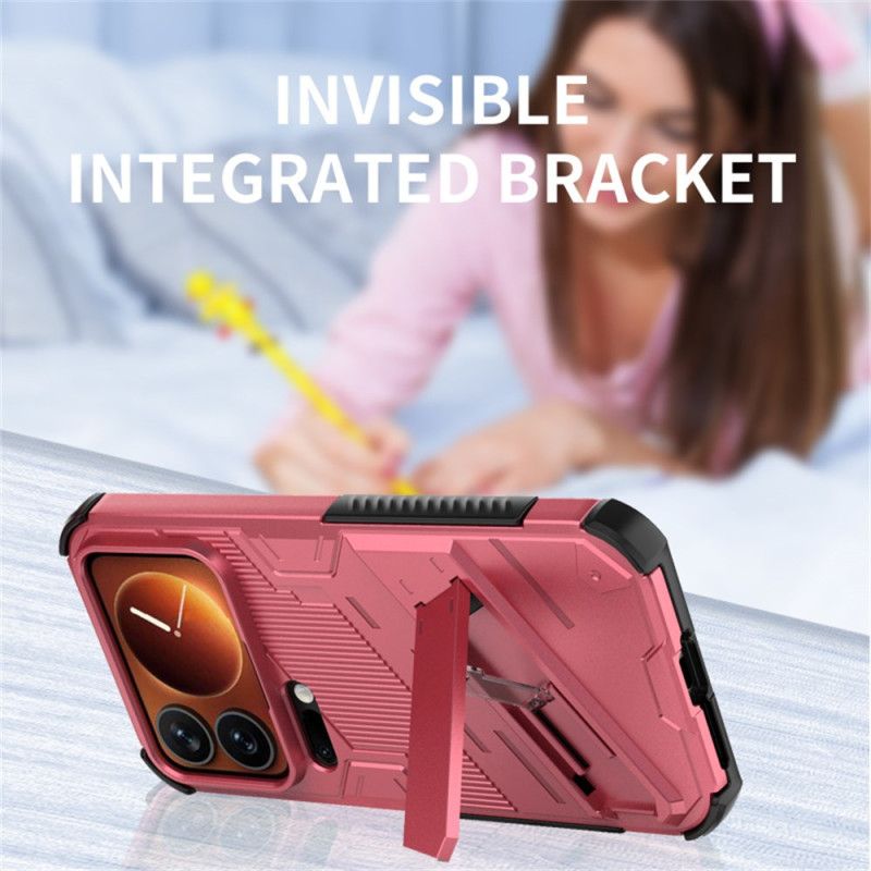 Deksel Xiaomi 17 Pro Ultraslitesterkt Med Stativ Beskyttelse Deksel