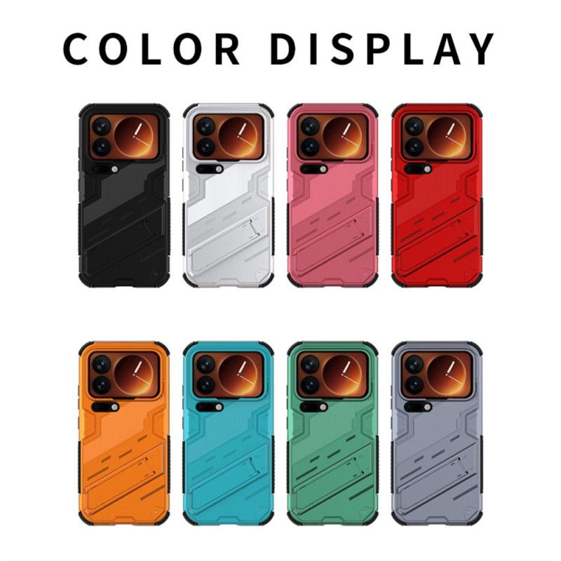 Deksel Xiaomi 17 Pro Ultraslitesterkt Med Stativ Beskyttelse Deksel