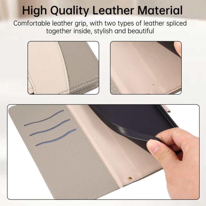 Folio Deksel Til Xiaomi 17 Pro Lommebok Med Glidelås