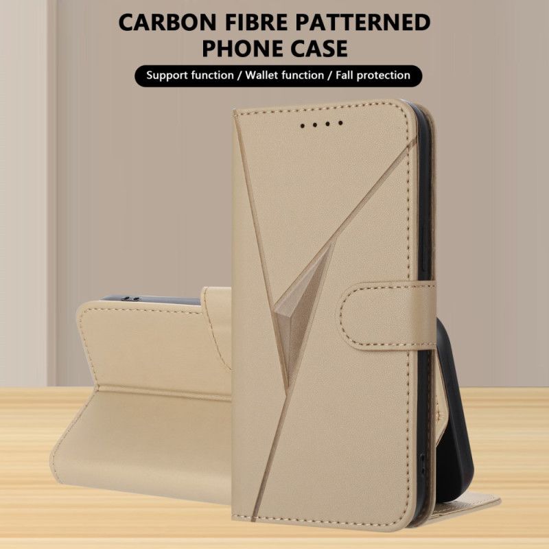 Folio Deksel Til Xiaomi 17 Pro Trekantmønster