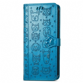 Folio Deksel Xiaomi 17 Pro Animerte Dyr Beskyttelse Deksel