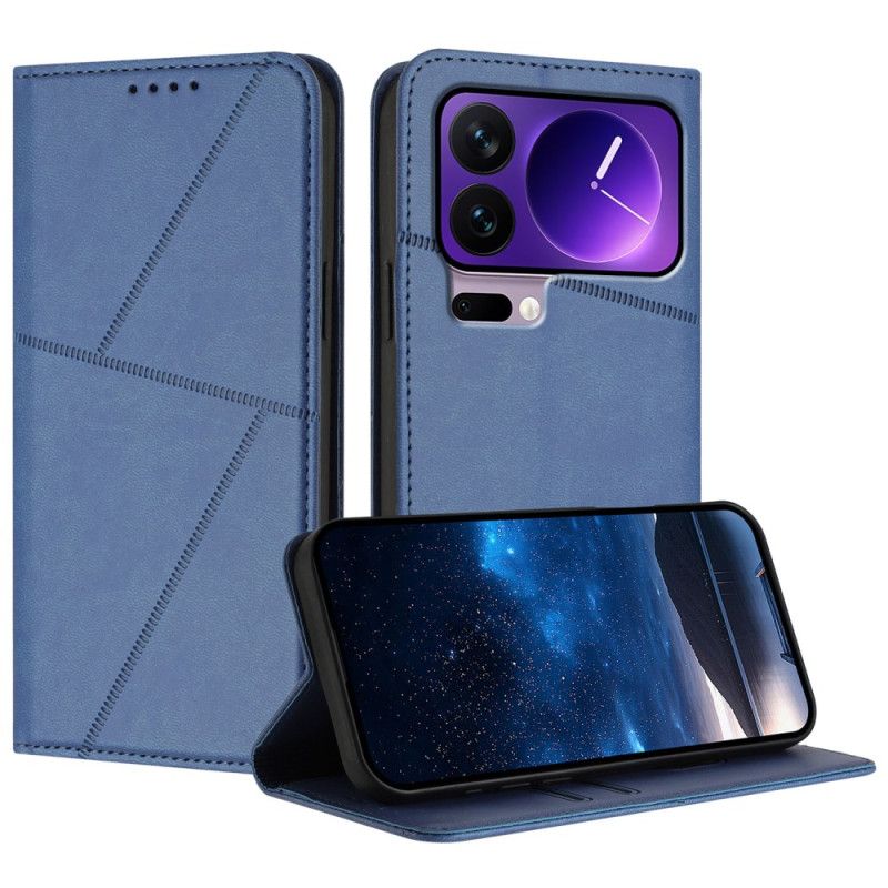 Folio Deksel Xiaomi 17 Pro Linjedesign Beskyttelse Deksel