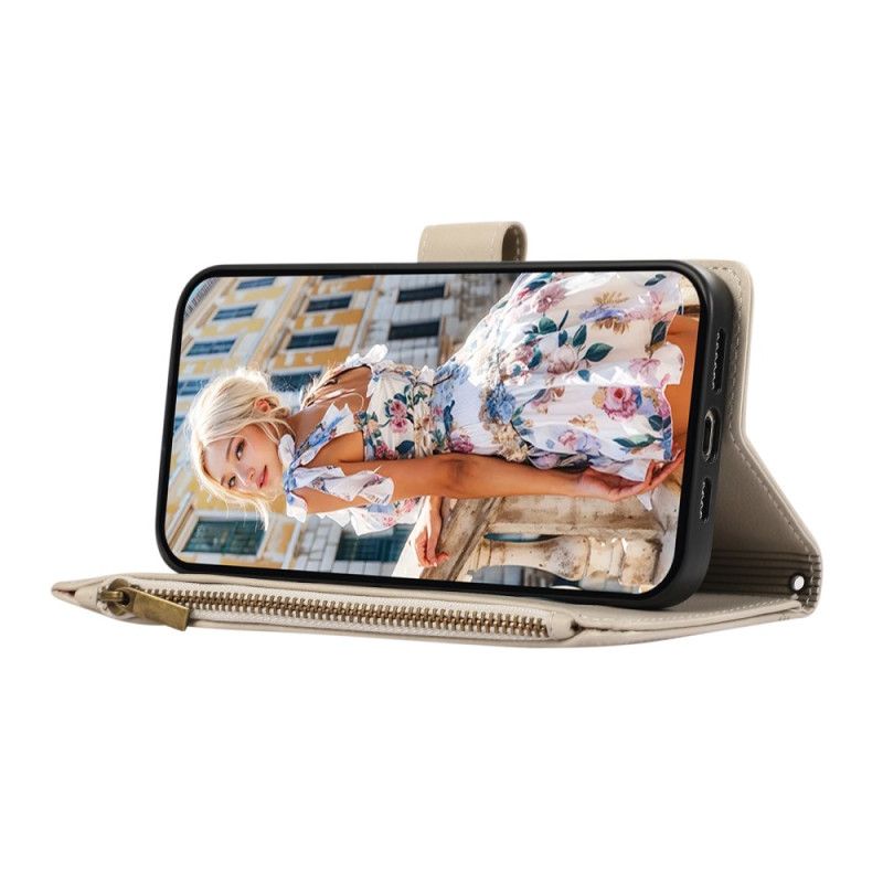 Folio Deksel Xiaomi 17 Pro Lommebok Med Stropp