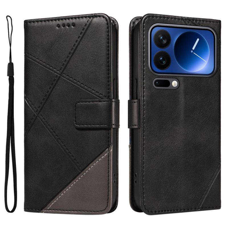 Folio Deksel Xiaomi 17 Pro Tofarget Skinneffekt