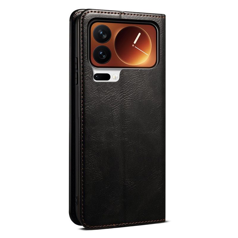 Folio Deksel Xiaomi 17 Pro Vokset Kunstskinn